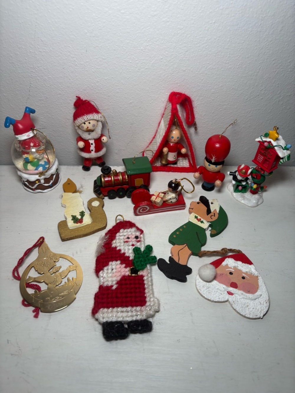 Vintage Christmas Ornaments.